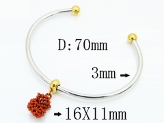 HY Wholesale Bangles Jewelry Stainless Steel 316L Popular Bangle-HY90B0765HNT