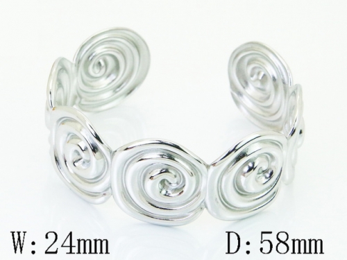 HY Wholesale Bangles Jewelry Stainless Steel 316L Popular Bangle-HY30B0378PL