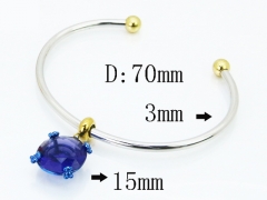 HY Wholesale Bangles Jewelry Stainless Steel 316L Popular Bangle-HY90B0721HNV