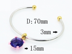 HY Wholesale Bangles Jewelry Stainless Steel 316L Popular Bangle-HY90B0717HNW