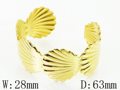 HY Wholesale Bangles Jewelry Stainless Steel 316L Popular Bangle-HY30B0383HJ5
