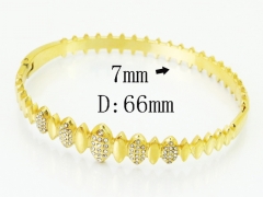 HY Wholesale Bangles Jewelry Stainless Steel 316L Popular Bangle-HY30B0389HJL