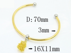 HY Wholesale Bangles Jewelry Stainless Steel 316L Popular Bangle-HY90B0768HPU