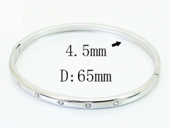 HY Wholesale Bangles Jewelry Stainless Steel 316L Popular Bangle-HY30B0392HXL