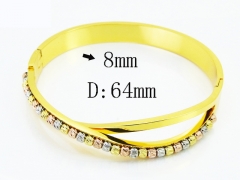HY Wholesale Bangles Jewelry Stainless Steel 316L Popular Bangle-HY80B2331HVL