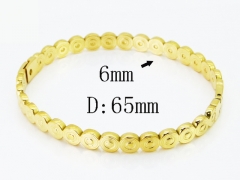 HY Wholesale Bangles Jewelry Stainless Steel 316L Popular Bangle-HY30B0412HHL