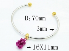 HY Wholesale Bangles Jewelry Stainless Steel 316L Popular Bangle-HY90B0766HNR