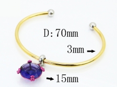 HY Wholesale Bangles Jewelry Stainless Steel 316L Popular Bangle-HY90B0736HPA