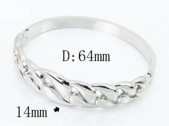 HY Wholesale Bangles Jewelry Stainless Steel 316L Popular Bangle-HY30B0419PL
