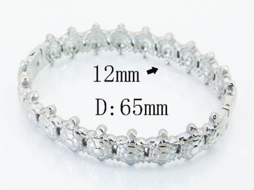 HY Wholesale Bangles Jewelry Stainless Steel 316L Popular Bangle-HY30B0386PL