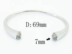 HY Wholesale Bangles Jewelry Stainless Steel 316L Popular Bangle-HY15B0060HIS