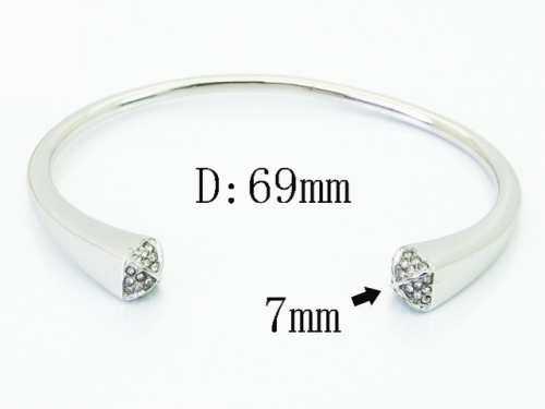 HY Wholesale Bangles Jewelry Stainless Steel 316L Popular Bangle-HY15B0060HIS