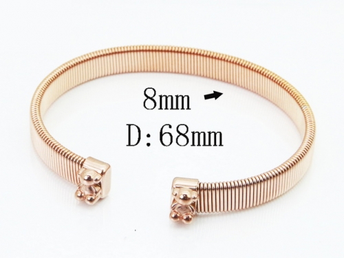 HY Wholesale Bangles Jewelry Stainless Steel 316L Popular Bangle-HY90B0647HMZ
