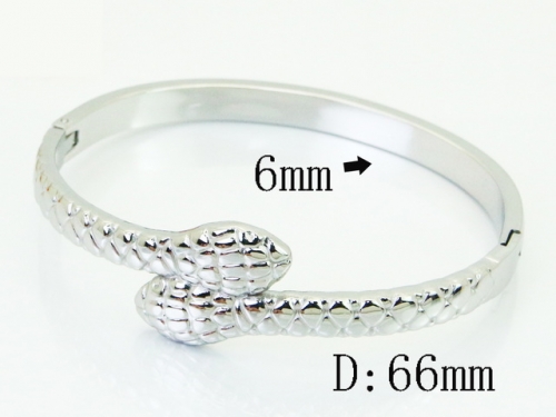 HY Wholesale Bangles Jewelry Stainless Steel 316L Popular Bangle-HY30B0396XPL