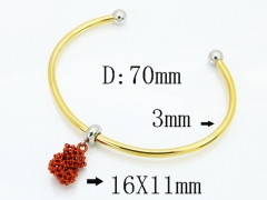 HY Wholesale Bangles Jewelry Stainless Steel 316L Popular Bangle-HY90B0774HPE