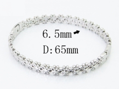HY Wholesale Bangles Jewelry Stainless Steel 316L Popular Bangle-HY30B0413PL