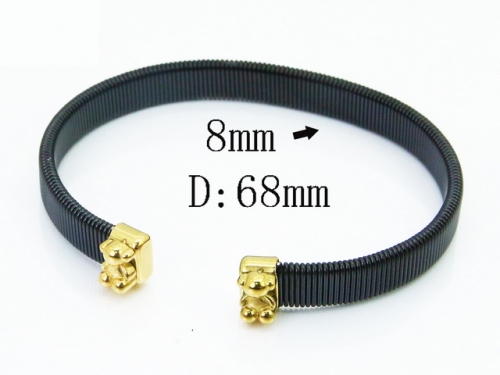 HY Wholesale Bangles Jewelry Stainless Steel 316L Popular Bangle-HY90B0649HMA
