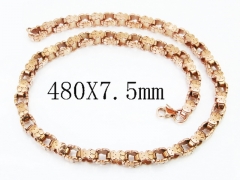 HY Wholesale Stainless Steel 316L Jewelry Popular Necklaces-HY90N0294LOT