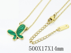 HY Wholesale Stainless Steel 316L Jewelry Popular Necklaces-HY04N0189HJF