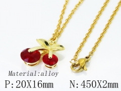 HY Wholesale Stainless Steel 316L Jewelry Popular Necklaces-HY02N0108CML