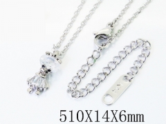 HY Wholesale Stainless Steel 316L Jewelry Popular Necklaces-HY04N0210PD