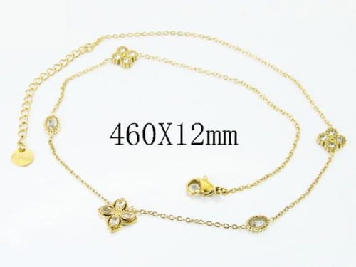 HY Wholesale Stainless Steel 316L Jewelry Popular Necklaces-HY32N1065HHE