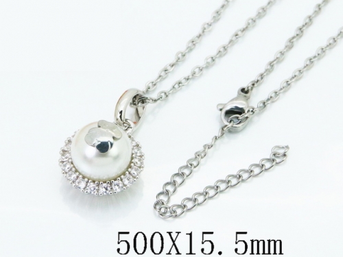 HY Wholesale Stainless Steel 316L Jewelry Popular Necklaces-HY90N0370HLD