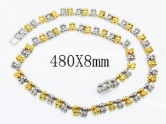 HY Wholesale Stainless Steel 316L Jewelry Popular Necklaces-HY90N0303LLC