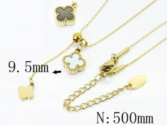 HY Wholesale Stainless Steel 316L Jewelry Popular Necklaces-HY04N0148HZZ