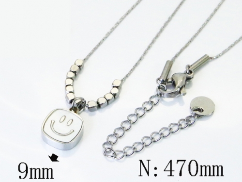 HY Wholesale Stainless Steel 316L Jewelry Popular Necklaces-HY04N0200PS