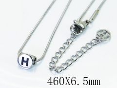 HY Wholesale Stainless Steel 316L Jewelry Popular Necklaces-HY04N0203HIV