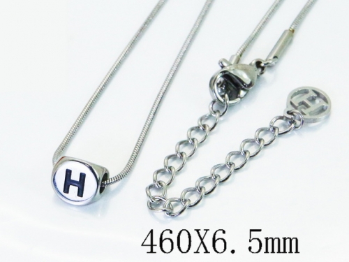 HY Wholesale Stainless Steel 316L Jewelry Popular Necklaces-HY04N0203HIV
