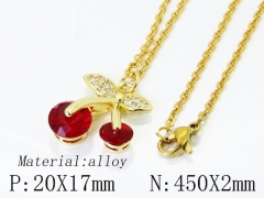 HY Wholesale Stainless Steel 316L Jewelry Popular Necklaces-HY02N0109XML