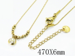 HY Wholesale Stainless Steel 316L Jewelry Popular Necklaces-HY04N0249HHZ