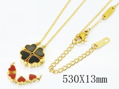 HY Wholesale Stainless Steel 316L Jewelry Popular Necklaces-HY04N0155HJS
