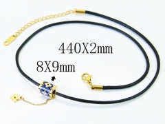 HY Wholesale Stainless Steel 316L Jewelry Popular Necklaces-HY04N0140HAA