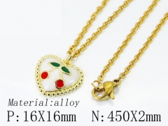 HY Wholesale Stainless Steel 316L Jewelry Popular Necklaces-HY02N0106BML
