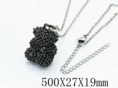 HY Wholesale Stainless Steel 316L Jewelry Popular Necklaces-HY90N0355HNC