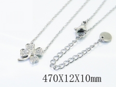 HY Wholesale Stainless Steel 316L Jewelry Popular Necklaces-HY04N0151HIS