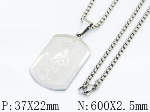 HY Wholesale Stainless Steel 316L Jewelry Popular Necklaces-HY09N1629LF