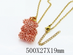 HY Wholesale Stainless Steel 316L Jewelry Popular Necklaces-HY90N0363HOY