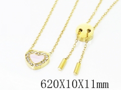 HY Wholesale Stainless Steel 316L Jewelry Popular Necklaces-HY04N0241HIB