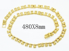 HY Wholesale Stainless Steel 316L Jewelry Popular Necklaces-HY90N0300LLZ