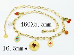 HY Wholesale Stainless Steel 316L Jewelry Popular Necklaces-HY32N1054HKC