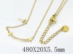 HY Wholesale Stainless Steel 316L Jewelry Popular Necklaces-HY04N0266HJZ