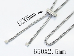 HY Wholesale Stainless Steel 316L Jewelry Popular Necklaces-HY04N0198HIE