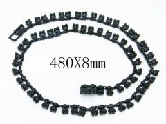 HY Wholesale Stainless Steel 316L Jewelry Popular Necklaces-HY90N0302LLV