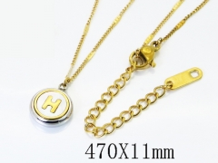 HY Wholesale Stainless Steel 316L Jewelry Popular Necklaces-HY04N0216HHF