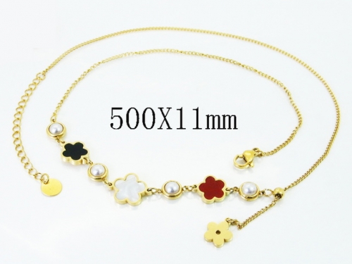 HY Wholesale Stainless Steel 316L Jewelry Popular Necklaces-HY32N1062HHL
