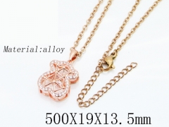 HY Wholesale Stainless Steel 316L Jewelry Popular Necklaces-HY90N0334HOF